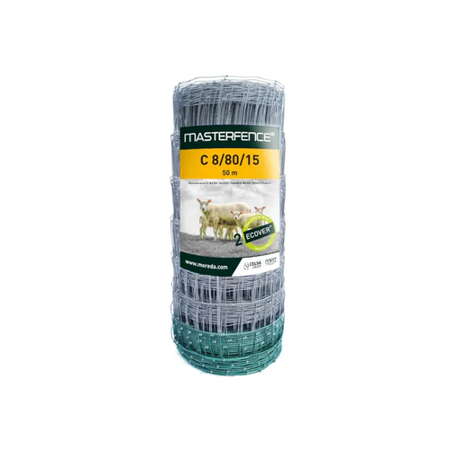 C8/80/15 galvanised stock fencing roll
