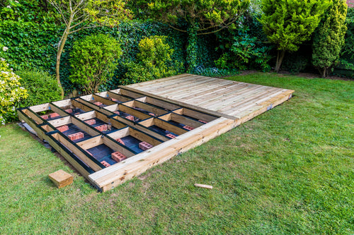Treated Softwood Decking Boards – Reversible Smooth & Grooved - Wern-wood