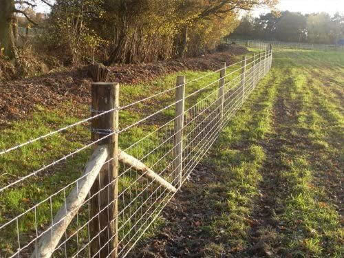 C8/80/15 livestock fencing wire close-up