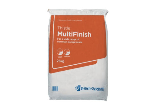 British Gypsum Thistle Multi Finish Plaster – 25kg - Wern-wood